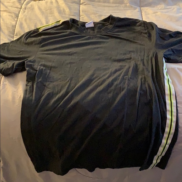 Men’s large tape striped tee - Picture 1 of 4